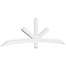 Ekena Millwork Alberta Architectural Grade PVC Gable Bracket, 96"W x 28"H x 2"D x 4"F, 7/12 Pitch GBP096X28X0204ALB00 - alternate 1